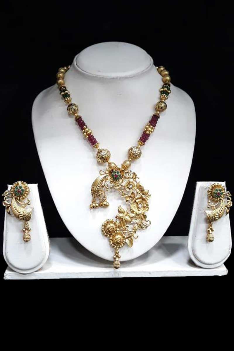 designer pearl jewellery set