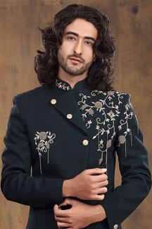 Picture of Classy Multi-Colored Designer Sherwani