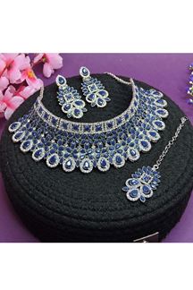 Picture of Astounding Designer Necklace Set for Party, Wedding and Sangeet
