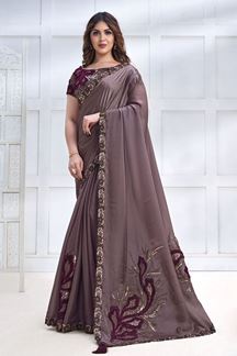 Picture of Breathtaking Designer Saree for Party and Sangeet