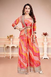 Picture of Marvelous Designer Palazzo Suit for Sangeet, Festivals, and Party