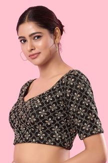 Picture of Charming Black Designer Blouse for Party