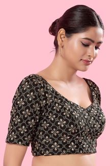 Picture of Charming Black Designer Blouse for Party