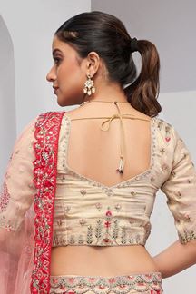 Picture of Heavenly Multi Designer Wedding Lehenga Choli for Engagement, Wedding, and Reception 