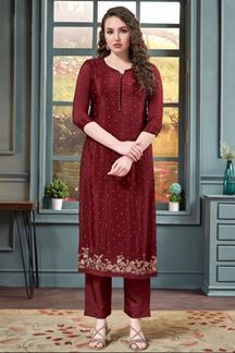 Picture of Artistic Georgette Designer Women’s Kurti for Festival, Sangeet, and Party