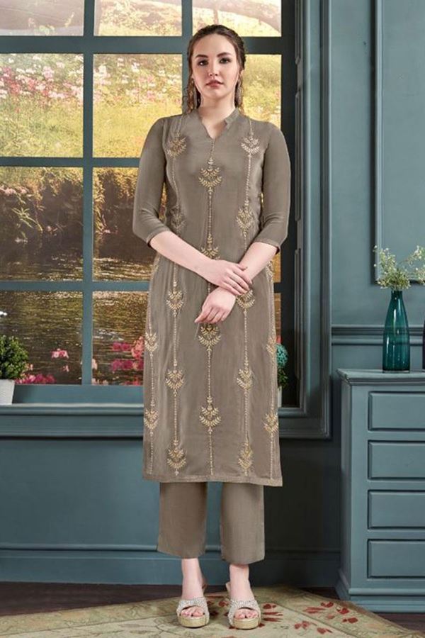 Picture of Delightful Georgette Designer Women’s Kurti for Festival and Party