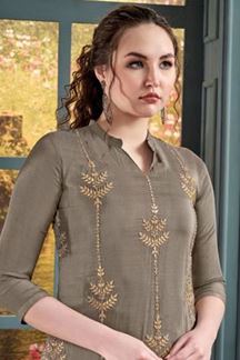 Picture of Delightful Georgette Designer Women’s Kurti for Festival and Party