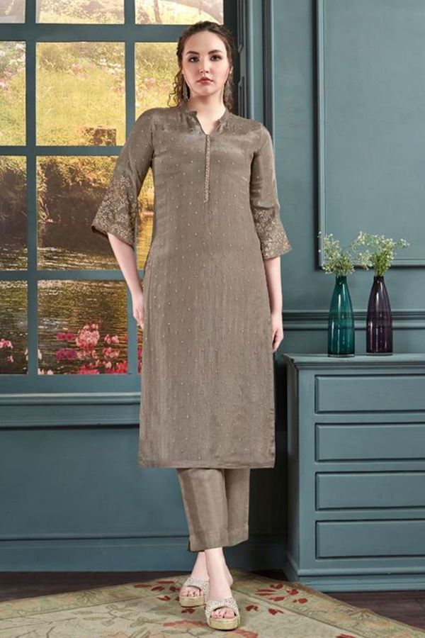 Picture of Magnificent Georgette Designer Women’s Kurti for Festival and Party