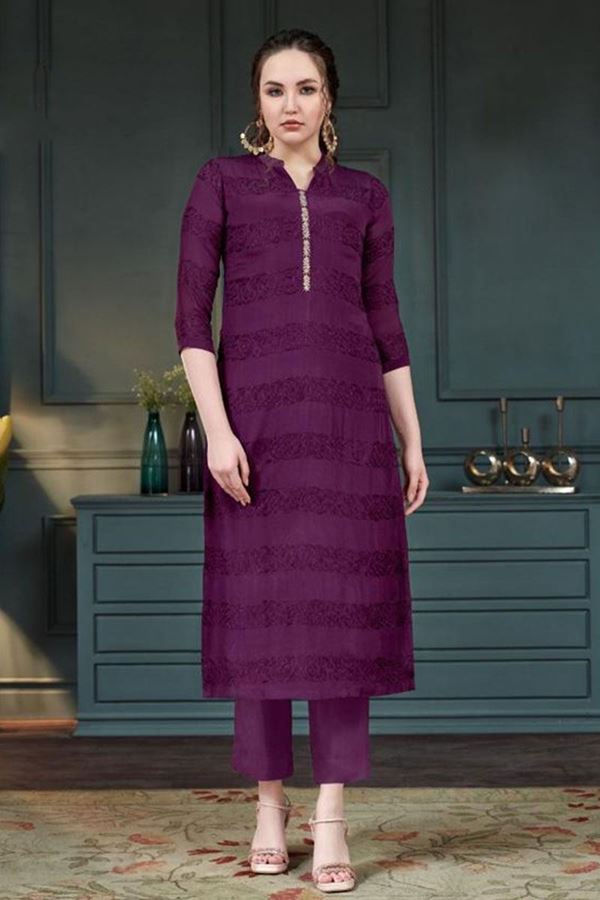 Picture of Irresistible Georgette Designer Women’s Kurti for Festival and Party