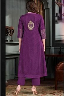 Picture of Dazzling Georgette Designer Women’s Kurti for Festival and Party