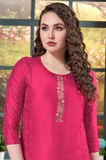 Picture of Pretty Georgette Designer Women’s Kurti for Festival and Party