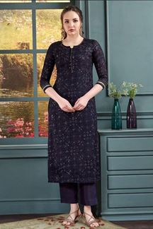 Picture of Flamboyant Georgette Designer Women’s Kurti for Festival and Party