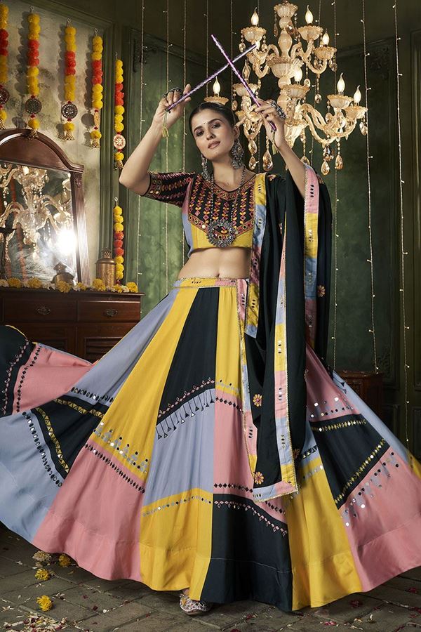 Picture of Irresistible Designer Lehenga Choli for Navratri Festival