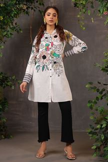 Picture of Pretty Fine Cotton Designer Short Top for Casual wear