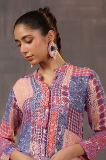 Picture of Delightful Designer Indo-Western Outfit for Party