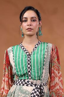 Picture of Trendy Designer Indo-Western Outfit for Party