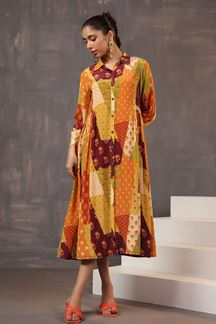 Picture of Flawless Printed Designer Indo-Western Outfit for Party