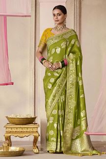 Picture of Royal Dola Viscose Silk Designer Saree for Wedding, Engagement and Reception