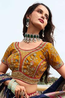 Picture of Mesmerizing Designer Bridal Lehenga Choli for Wedding and Reception