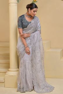 Picture of Appealing Pure Soft Shine Designer Saree for Party