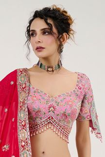 Picture of Breathtaking Designer Lehenga Choli for Wedding and Reception