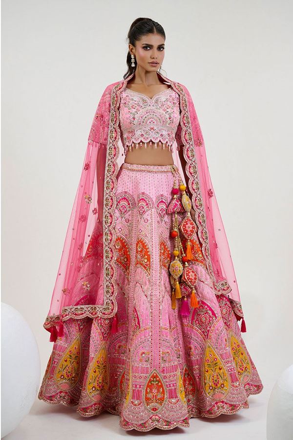 Picture of Ethnic Designer Lehenga Choli for Wedding and Reception