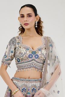 Picture of Attractive Designer Lehenga Choli for Engagement, Wedding, and Reception