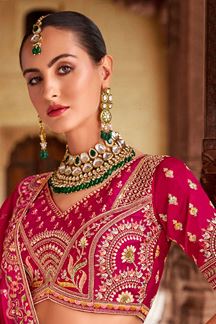 Picture of Captivating Designer Lehenga Choli for Wedding and Reception