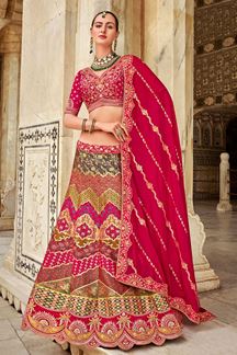 Picture of Charismatic Designer Lehenga Choli for Wedding and Reception