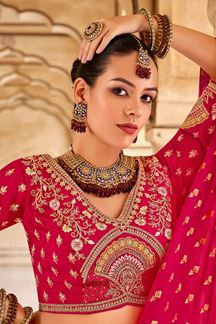 Picture of Fascinating Designer Lehenga Choli for Wedding and Reception