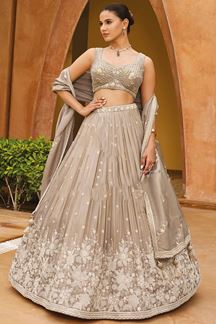 Picture of Charming Designer Indo-Western Lehenga Choli for Engagement and Reception