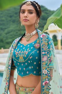 Picture of Aesthetic Designer Lehenga Choli for Wedding and Reception