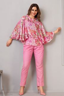 Picture of Amazing Pink Designer Co-Ord Set for Party