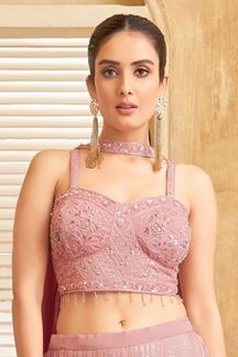 Picture of BeautifulPink Designer Palazzo Suit for Party